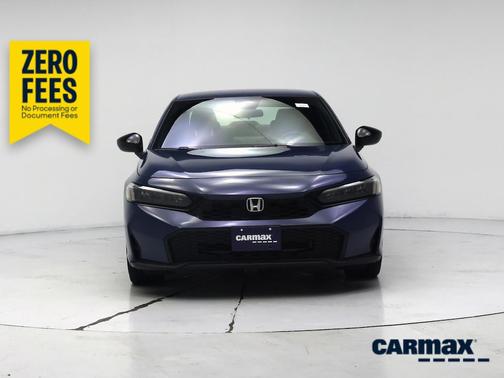 Blue 2025 Honda Civic Sport