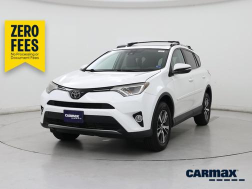 White 2017 Toyota RAV4 XLE