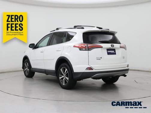 White 2017 Toyota RAV4 XLE