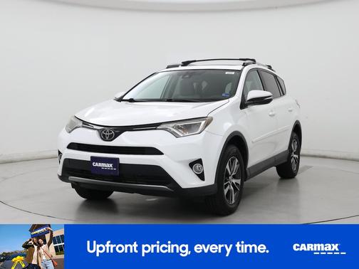 White 2017 Toyota RAV4 XLE