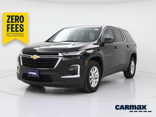 Black 2023 Chevrolet Traverse LS