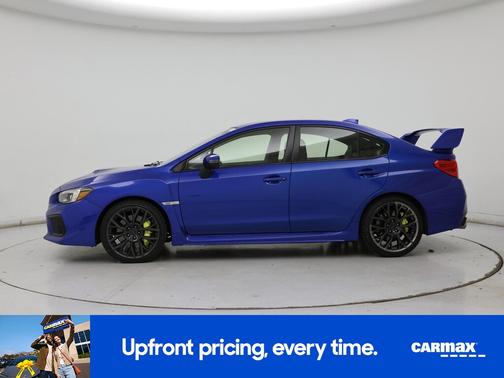 Blue 2019 Subaru WRX STI