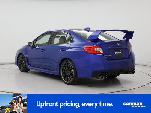 Blue 2019 Subaru WRX STI