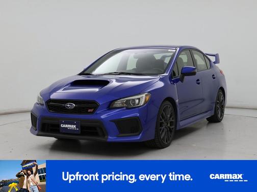 Blue 2019 Subaru WRX STI