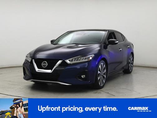 Blue 2020 Nissan Maxima Platinum