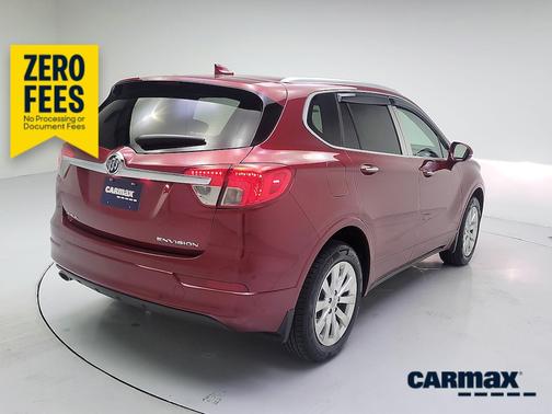 Red 2017 Buick Envision Essence