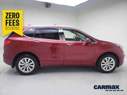 Red 2017 Buick Envision Essence