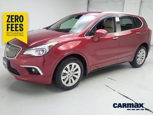 Red 2017 Buick Envision Essence