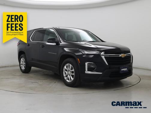 Black 2023 Chevrolet Traverse LS
