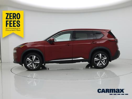 Red 2023 Nissan Rogue SL