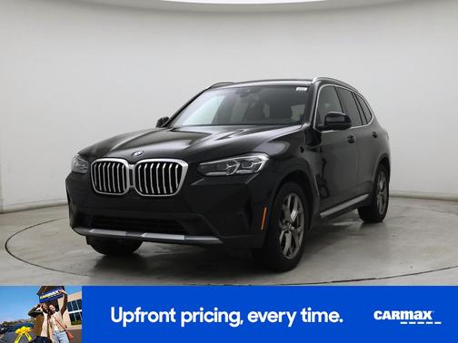 Black 2022 BMW X3 XDrive30i