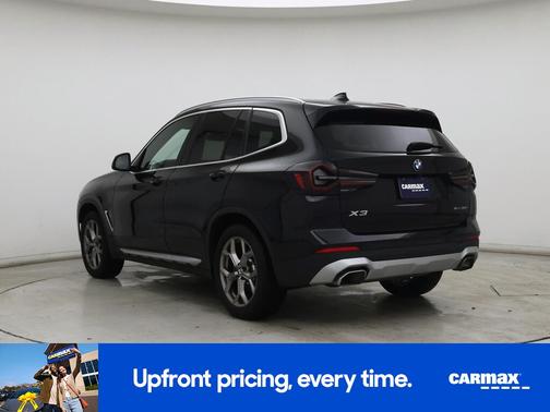Black 2022 BMW X3 XDrive30i