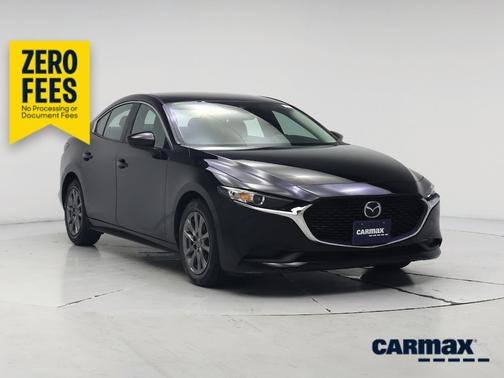 Black 2021 Mazda Mazda3 S
