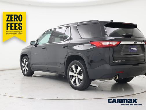 Black 2021 Chevrolet Traverse LT Leather