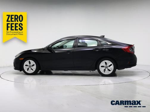 Black 2016 Honda Civic EX-T
