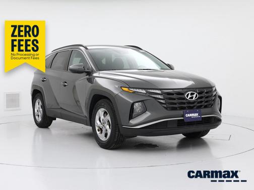 Gray 2022 Hyundai TUCSON SEL