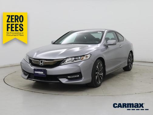 Gray 2017 Honda Accord EX-L