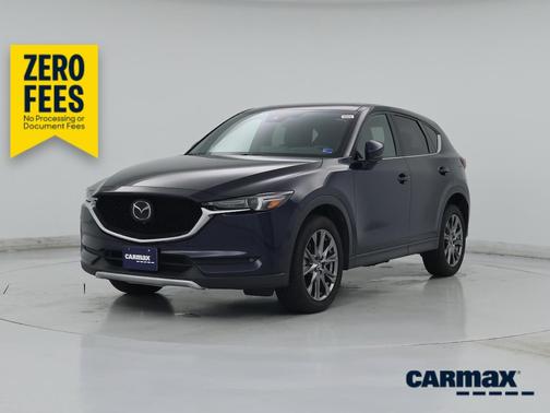 Blue 2021 Mazda CX-5 Signature