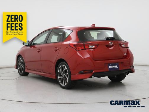 Red 2017 Toyota Corolla iM