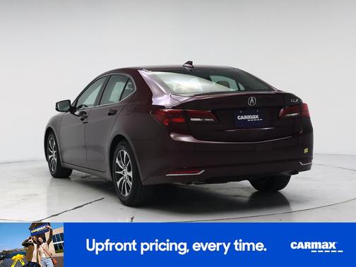 Red 2016 Acura TLX