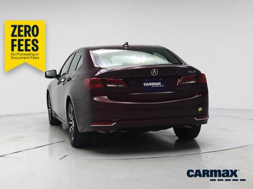 Red 2016 Acura TLX