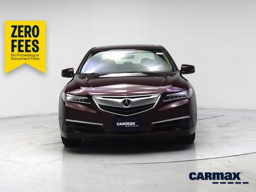Red 2016 Acura TLX