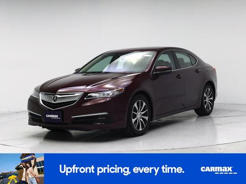 Red 2016 Acura TLX