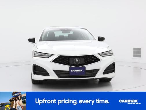 White 2023 Acura TLX Technology