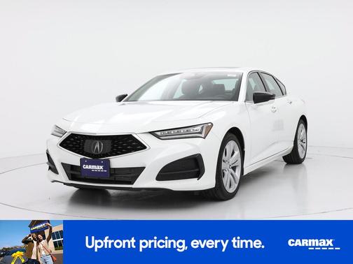 White 2023 Acura TLX Technology
