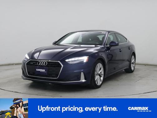 Blue 2023 Audi A5 Sportback Premium