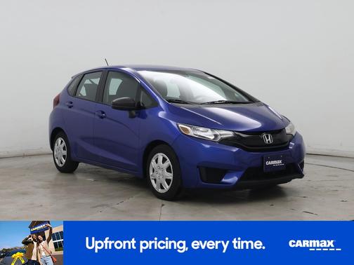 Blue 2015 Honda Fit LX