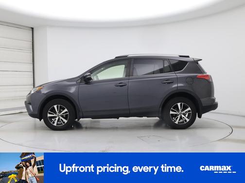 Gray 2018 Toyota RAV4 XLE