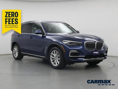 Blue 2020 BMW X5 xDrive40i