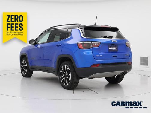 Blue 2022 Jeep Compass Limited
