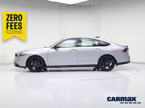 Silver 2023 Honda Accord Hybrid Sport-L