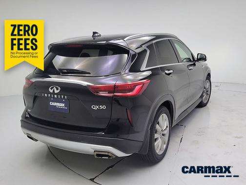 Black 2019 INFINITI QX50 Luxe