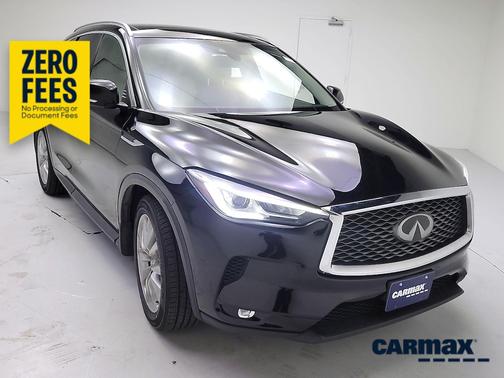 Black 2019 INFINITI QX50 Luxe