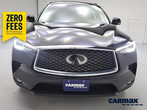 Black 2019 INFINITI QX50 Luxe