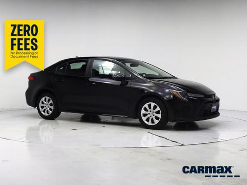 Black 2025 Toyota Corolla LE