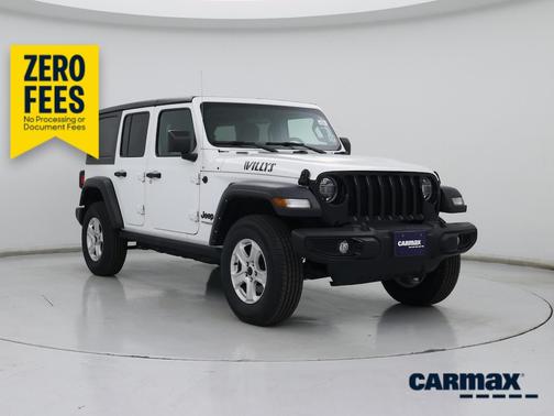 White 2022 Jeep Wrangler Unlimited Willys