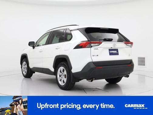 White 2021 Toyota RAV4 LE