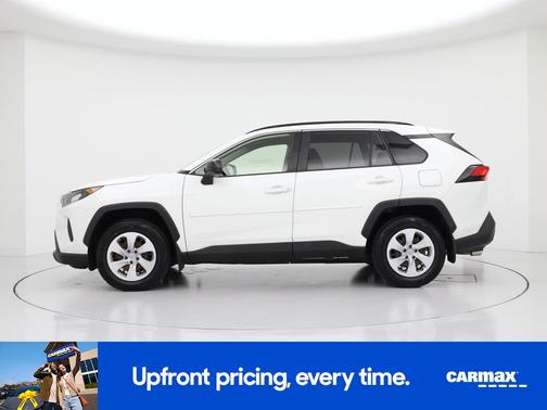 White 2021 Toyota RAV4 LE