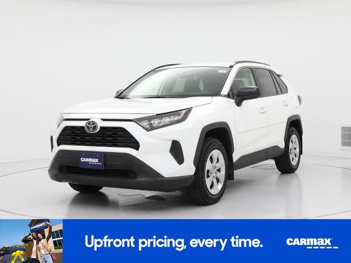 White 2021 Toyota RAV4 LE