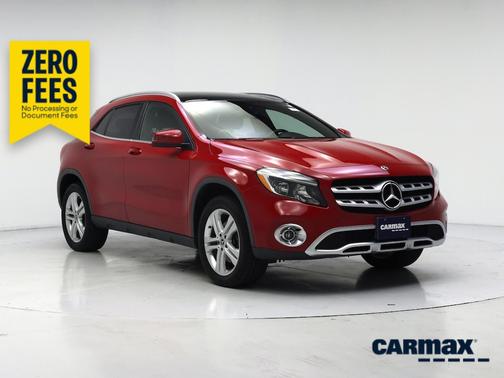 Red 2018 Mercedes-Benz GLA 250