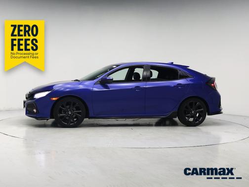 Blue 2018 Honda Civic Sport Touring