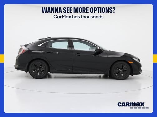 Black 2017 Honda Civic EX-L