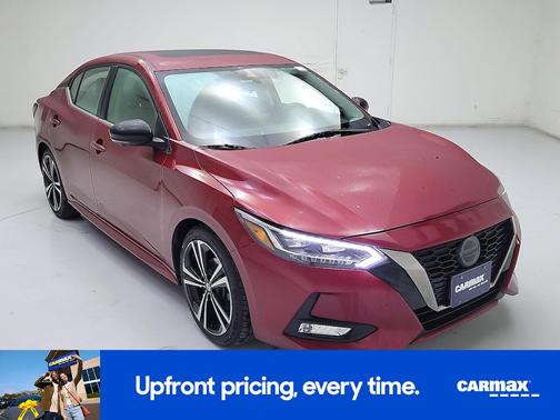 Red 2022 Nissan Sentra SR