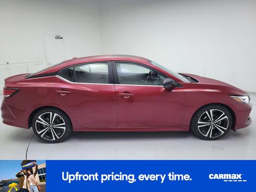 Red 2022 Nissan Sentra SR