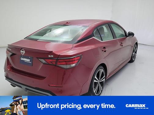Red 2022 Nissan Sentra SR