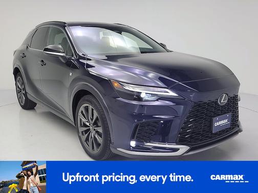 Blue 2023 Lexus RX 350 F-SPORT Handling